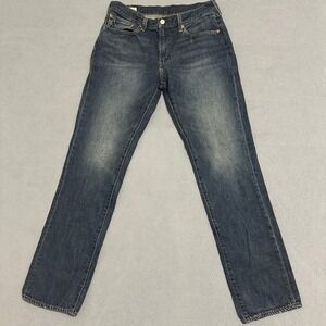 Levi's 511 Slim Fit Jeans Men's Size W34 L33 Medium Wash Blue Denim